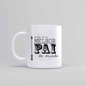 Caneca "Este é o melhor pai do mundo" - Dia do Pai