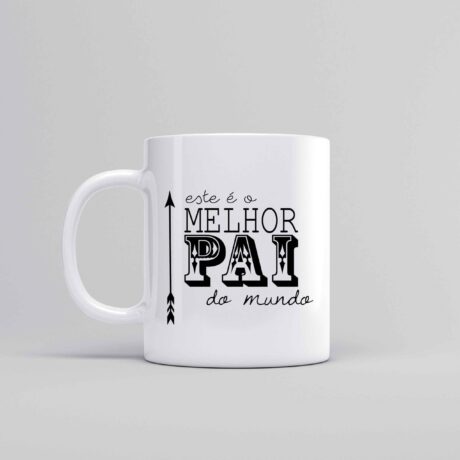 Caneca "Este é o melhor pai do mundo" - Dia do Pai