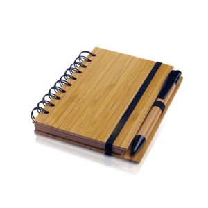 Bloco de Notas em Bambu PERSONALIZE